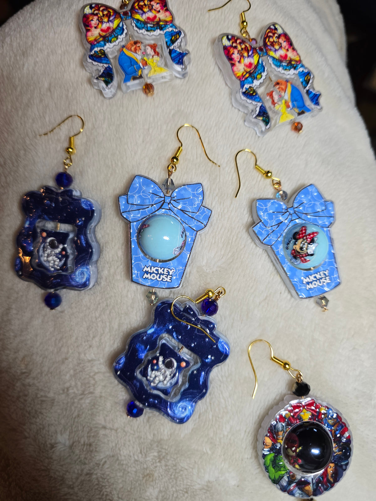 Spinning Bead Earrings