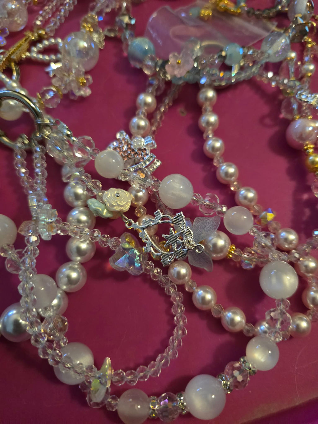 Lucky Sparkle Splash Beaded Key/Phone/Purse Chains Game