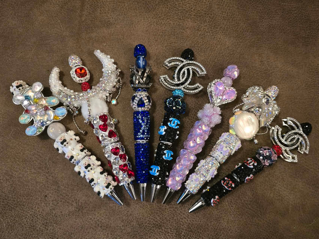 Lucky Fancy Diamond Beaded Pen Game